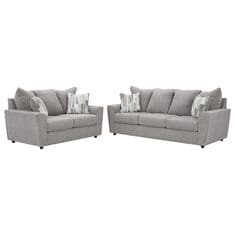 Ashley Stairatt Stationary Sofa and Loveseat Set in Anchor
