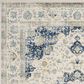 Safavieh Evoke EVK220C-25 2"2" x 5" Ivory/Blue Runner, , large