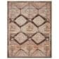 Loloi II Wynter7"6" x 9"6" Graphite and Blush Area Rug, , large