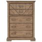Sasha Lee Eagle River 5-Drawer Chest in Hickory, , large