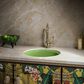 Kohler Porto Fino 18.5" Top-Undermount Single Bowl Bar Sinks in Fresh Green, , large