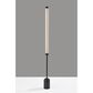 Adesso Dorsey LED Floor Lamp in Black, , large