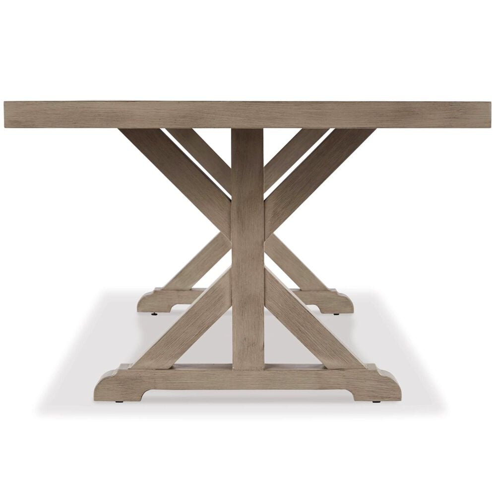 Ashley Beachcroft Rectangular Dining Table in Beige, , large