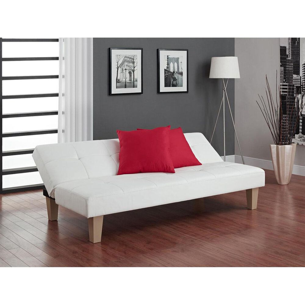 Cosco Aria Convertible Sofa in White, , large