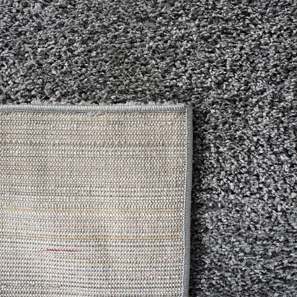 Safavieh August Shag AUG522G 5&#39;3&quot; x 7&#39;7&quot; Grey Area Rug, , large