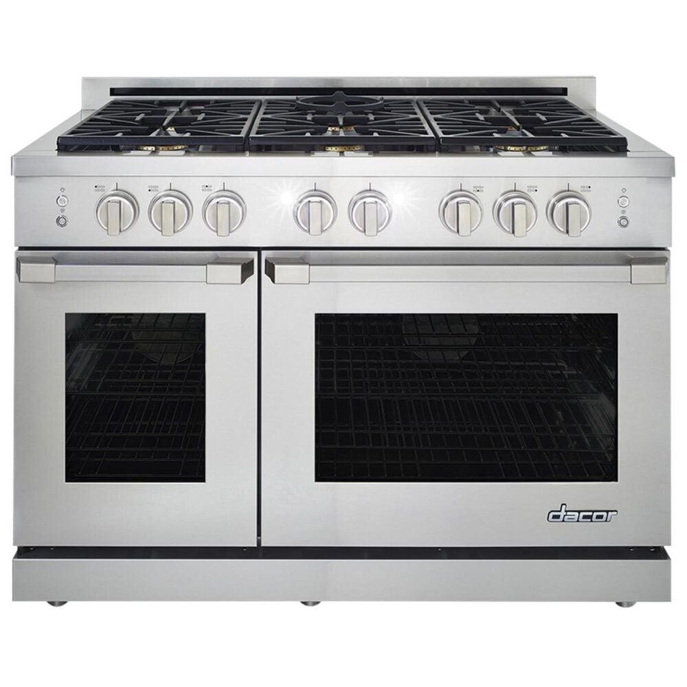 Dacor Heritage 48" Gas Pro Liquid Propane High Altitude Range in Stainless Steel, , large