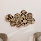 Maple and Jade 29" x 44" Eclectic Abstract Wall Decor in Black and Brown, , large