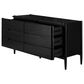Marquette Interiors Casal 6-Drawer Double Dresser in Black, , large