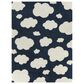 Balta Rugs Clouds 3"11" x 5"7" Navy Kids Area Rug, , large