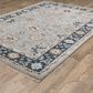 Oriental Weavers Majorca MAJ05 Grey and Blue 9" x 12" Area Rug, , large