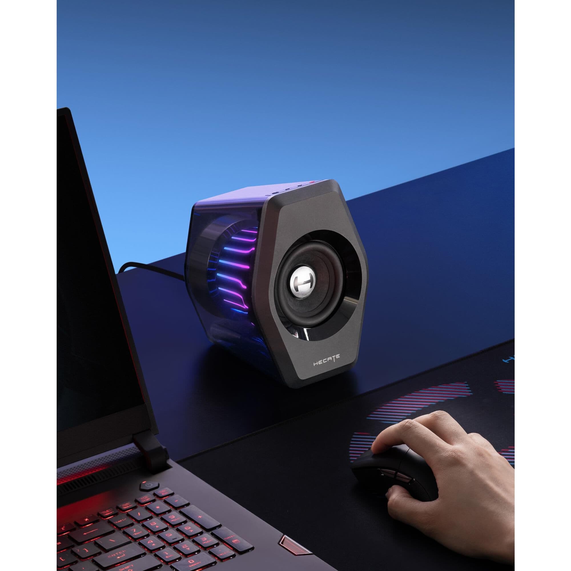 Edifie 　G2000 Pro　黒 G2000 PRO HECATE | Multi-Platform RGB Speakers with Immersive Audio