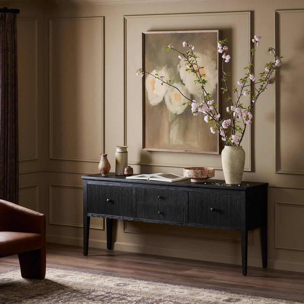 Four Hands Bush Sideboard in Distressed Black Oak, , large