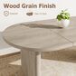 GARVEE 71" Oval Dining Table in Gray - Table Only, , large