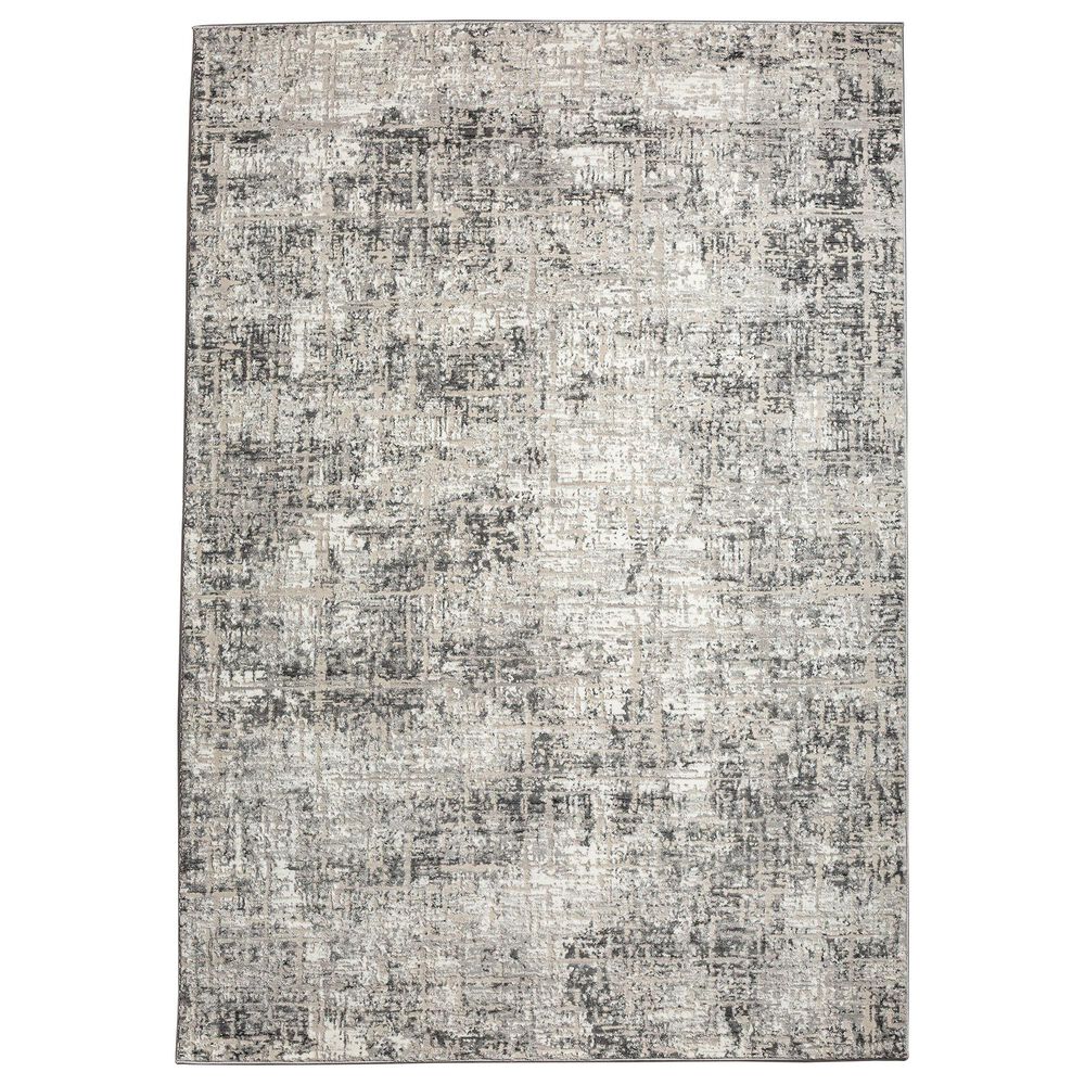 Radici USA Livigno Transitional 5"3" x 7"3" Grey Area Rug, , large