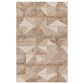 Jaipur Fragment Agate Tan and Taupe 10" x 14" Area Rug, , large