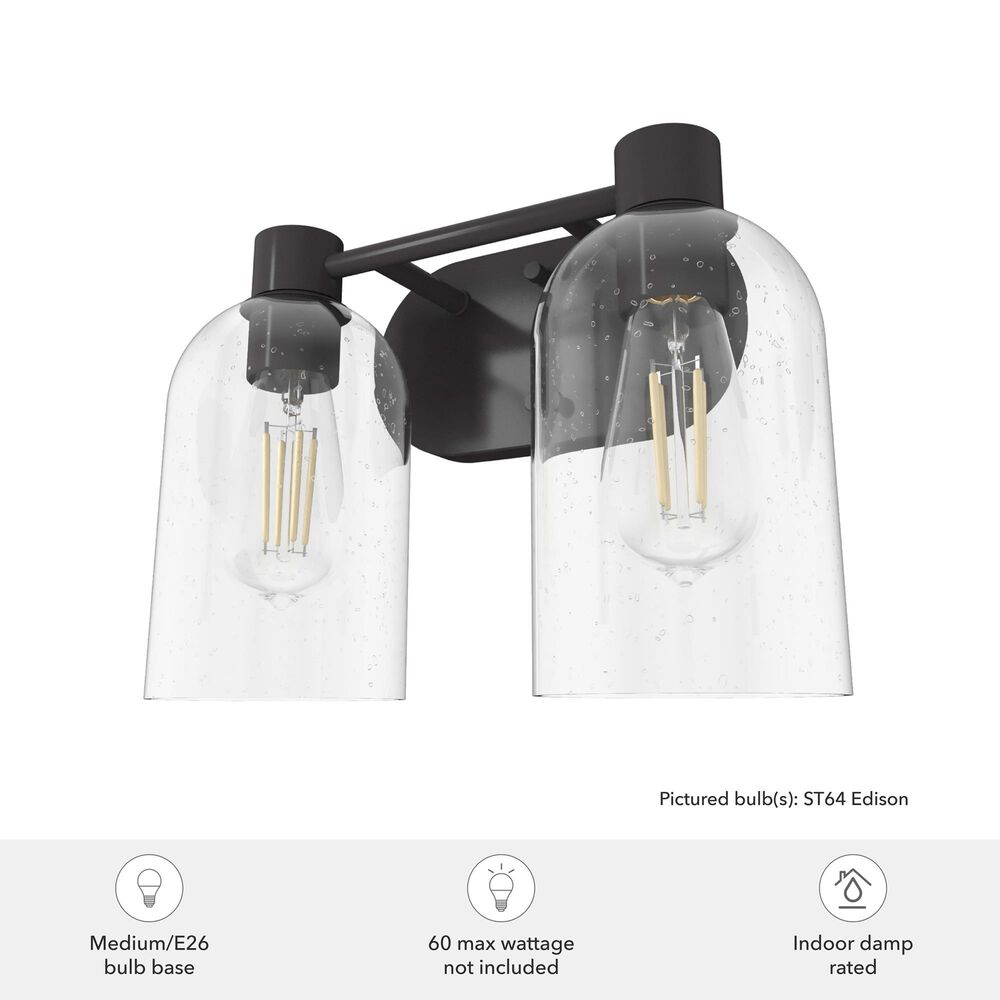 Hunter Lochmeade 2-Light Vanity in Noble Bronze, , large