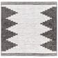 Surya Eagean EAG-2356 Black, Off-White and Charcoal 7"10" Square Indoor/Outdoor Area Rug, , large