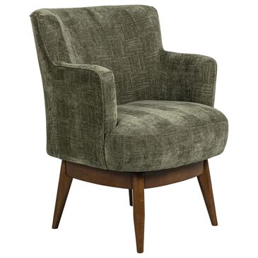 Best Home Furnishings Swivel Chair in Olive, , large