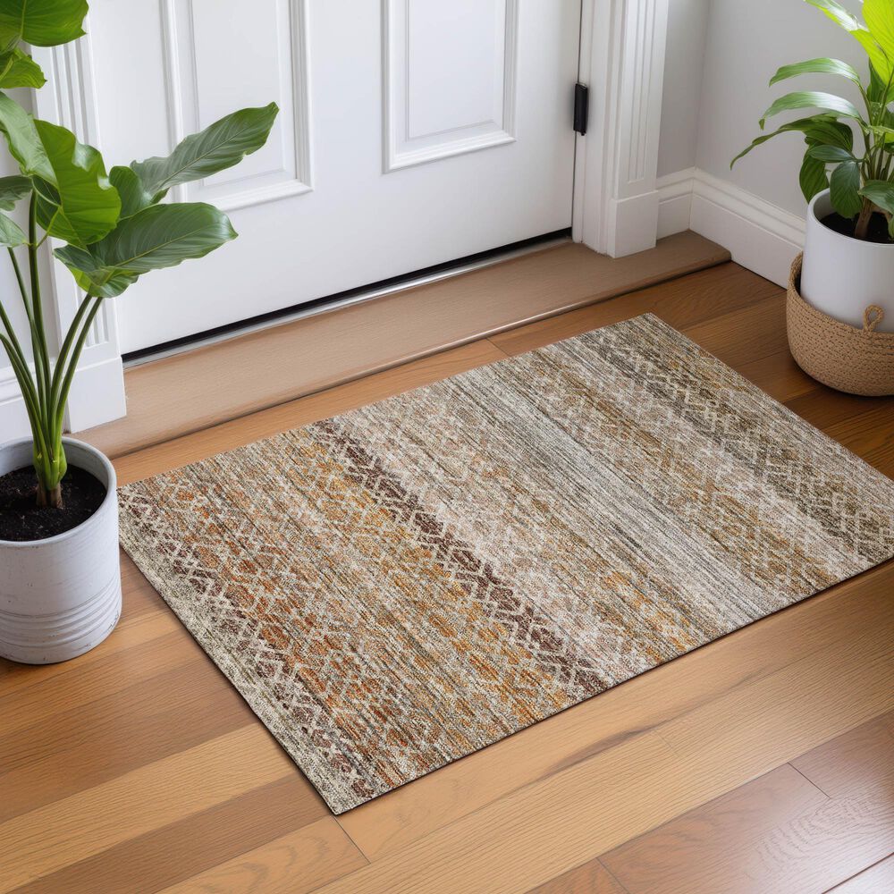 Dalyn Rug Company Vico VC4 Khaki 1'8" x 2'6" Area Rug, , large