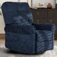 Jennifer Taylor Home Irwin Power Lift Assistance Recliner Chair in Dusk Navy Blue, , large