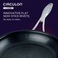 Circulon 8.5" and 10" Tri-Ply Clad Nonstick Frying Pan Set in Stainless Steel, , large