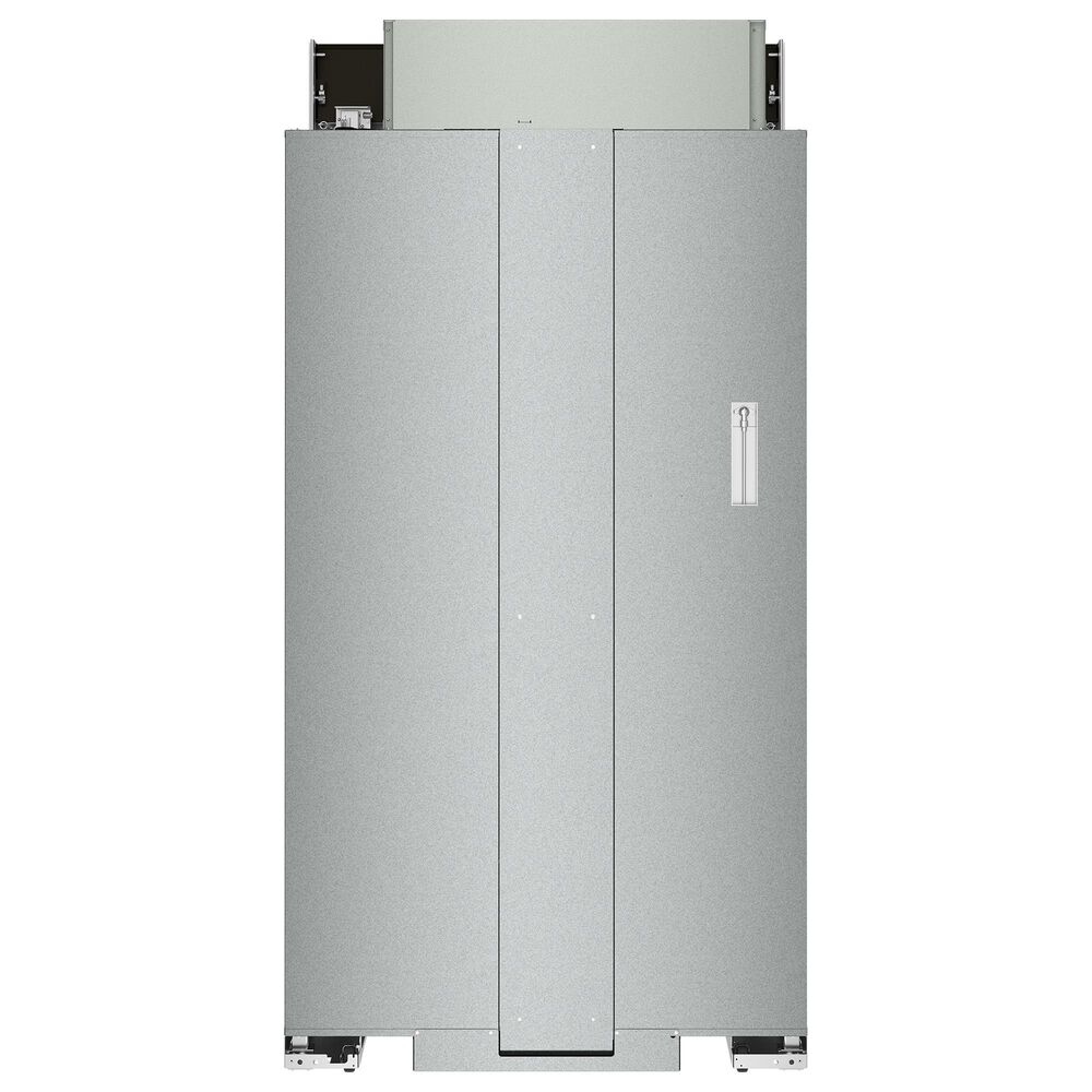 KitchenAid 25.5 Cu. Ft. Side By Side Built-In Refrigerator in Black Stainless Steel and PrintShield, , large