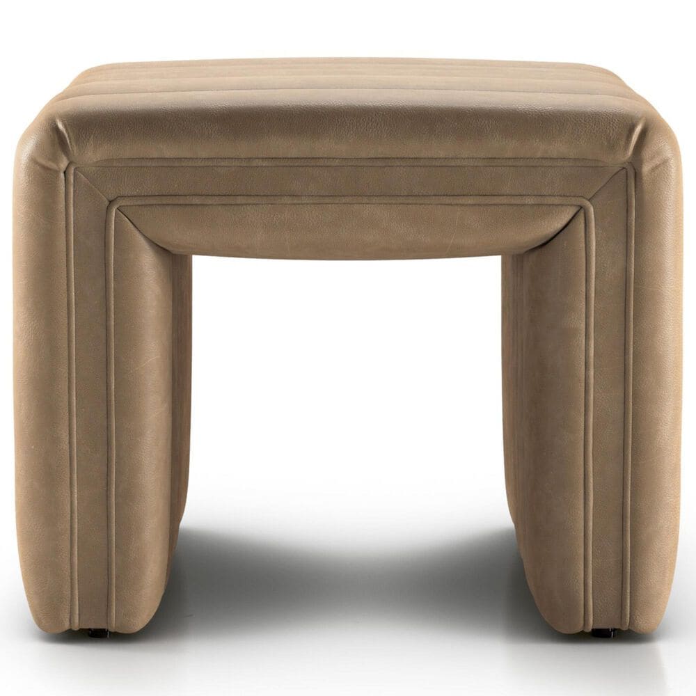 Four Hands Augustine 21&quot; Square Ottoman in Palermo Drift, , large