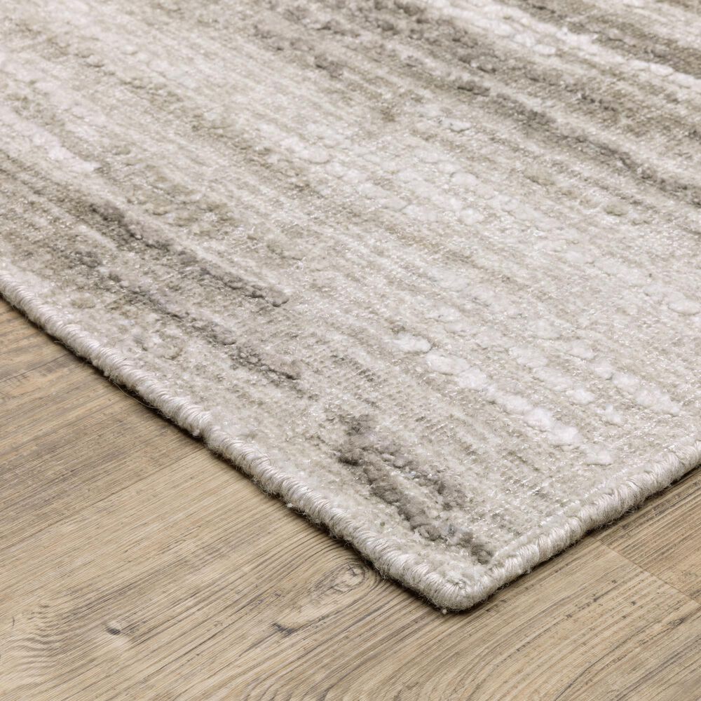 Oriental Weavers Clarke CLA01 Beige and Brown 6&#39; x 9&#39; Area Rug, , large