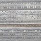 Surya Pompei 6" x 9" White, Black, Metallic Silver, Gray, Brown and Sky Blue Area Rug, , large