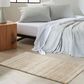 Nourison Abrash 2" x 3" Ivory and Grey Area Rug, , large