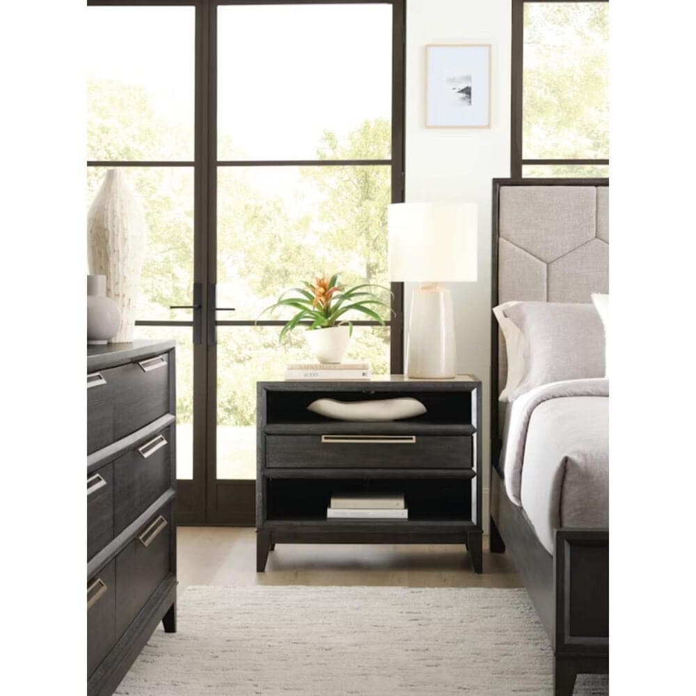 Pulaski Furniture Corp Quincy 1-Drawer Bachelor&#39;s Chest in Dark Brown, , large