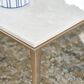 Lexington Home Brands Bulgari Rectangular Cocktail Table in Beige, Rose Gold and Silver, , large
