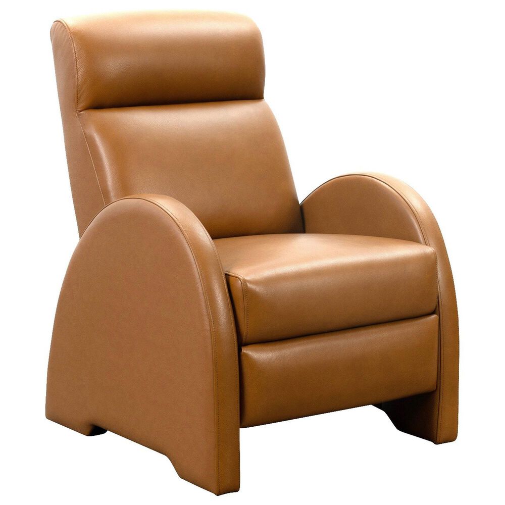 Barcalounger Claire Push Back Recliner in Yellow Brown, , large