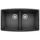 Blanco Performa 33" Equal Double Bowl Kitchen Sink in Anthracite, , large