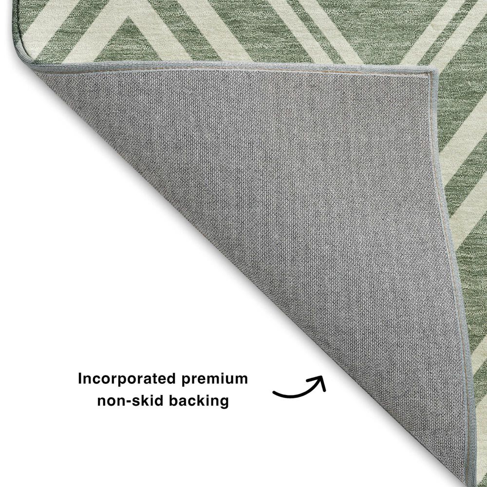 Dalyn Rug Company The Reserve TR17 Pewter 1&#39;8&quot; x 2&#39;6&quot; Indoor/Outdoor Area Rug, , large