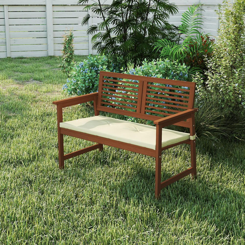 Noviland Patio Bench in Teak Oil, , large