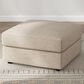Ashley Seyler Oversized Accent Ottoman in Sand, , large