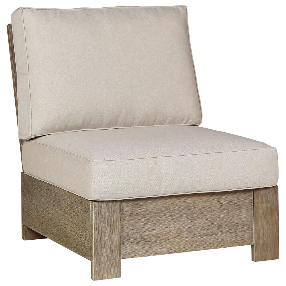 Signature Design by Ashley Silo Point 3-Piece Sectional with Neutral Cushion in Brown, , large
