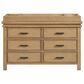 Oxford Baby Mystic 6-Drawer Dresser in Honey Wood, , large