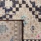 Safavieh Madison MAD418Z 5"3" x 7"6" Black and Yellow Area Rug, , large