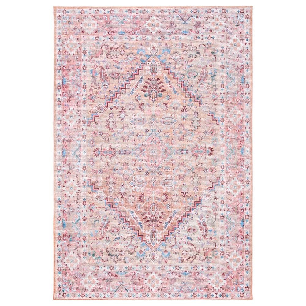 Safavieh Serapi 4" x 6" Beige and Pink Area Rug, , large