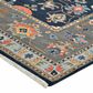 Amer Rugs Antiquity 2"6" x 10" Navy Blue Runner, , large