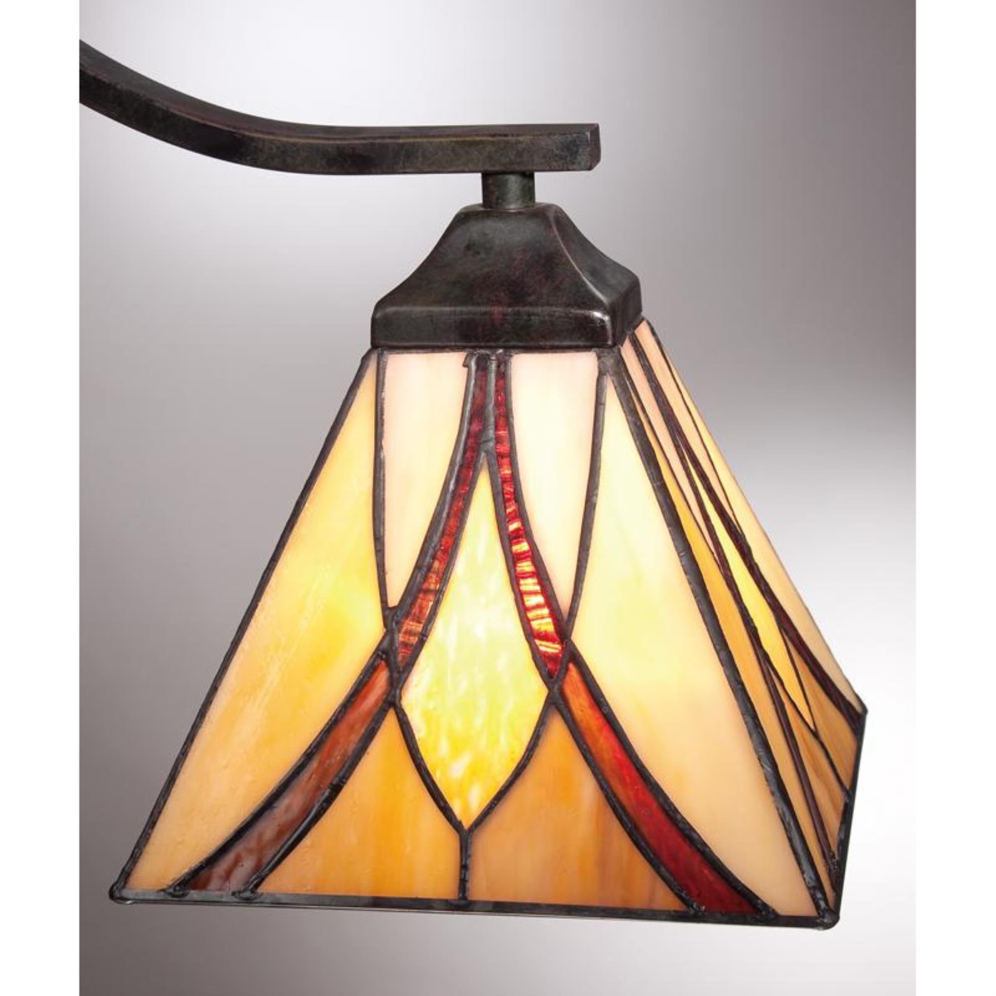 Quoizel Asheville 3 Light Dinette Chandelier in Valiant Bronze