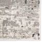Jaipur Cirque Cian Light Gray and Dove 5"3" x 7"6" Area Rug, , large