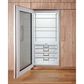 Sub Zero 22.9 Cu. Ft. Classic Left Hinge Built-In Refrigerator with Glass Door and in Panel Ready, , large
