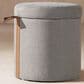 Jennifer Taylor Home Brandy Ottoman with Storage in Uptown Gray, , large