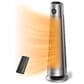 DREO Solaris 718 Ceramic Tower Indoor Electric Space Heater with Thermostat and Remote in Silver, , large
