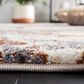 Safavieh Cyrus Shag CYR140F CYRUS SHAG 6"7" Square Grey and Rust Area Rug, , large