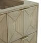 James Martin Vanities Emmeline 48" Single Vanity in Pebble Oak with 3 cm Victorian Silver Quartz Top, , large