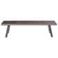 Steve Silver Marina Patio Backless Bench in Dark Walnut, , large